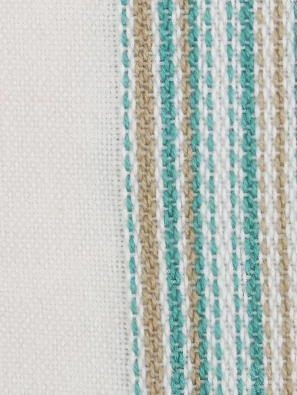 DII Design Imports Agate Blue Hacienda Striped Placemate And Napkin Set Of 6 Ea.